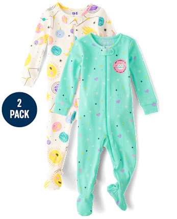 Girls space pyjamas sale