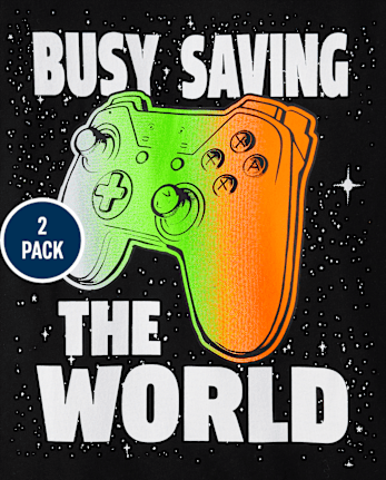 Boys Gamer Graphic Tee 2-Pack