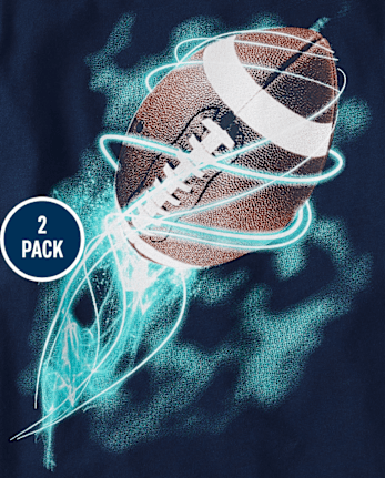 Boys Sports Graphic Tee 2-Pack