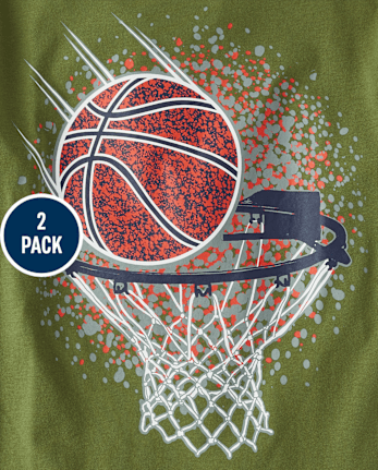 Boys Sports Graphic Tee 2-Pack