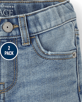 Baby And Toddler Boys Denim Shorts 2-Pack