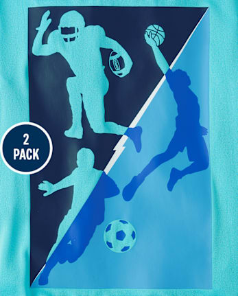 Boys Gamer Performance Top 2-Pack