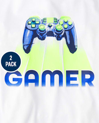 Boys Gamer Performance Top 2-Pack