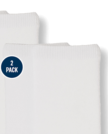 Lot de 2 paires de chaussettes hautes pour filles