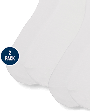 Lot de 2 paires de chaussettes hautes pour filles