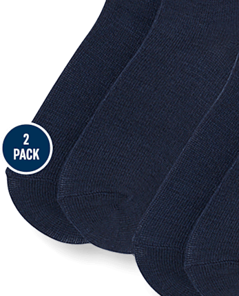 Girls Knee Socks 2-Pack