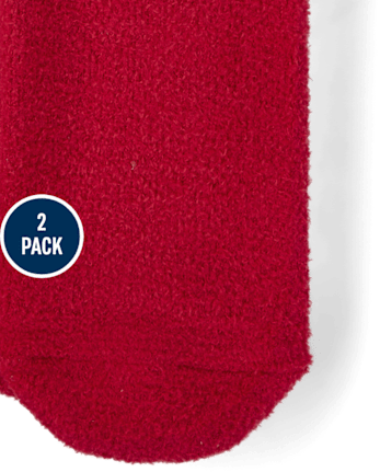 Kids Matching Family Santa Cozy Socks 2-Pack