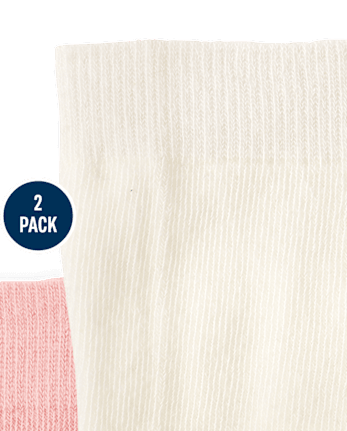 Collants à nœud pour bébé fille (lot de 2)