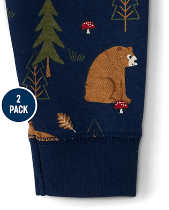 Baby Boys Bear Pants 2-Pack