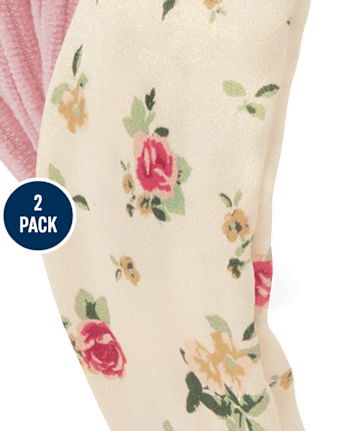 Girls Floral Headband 2-Pack
