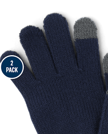 Lot de 2 gants pour textos pour enfants