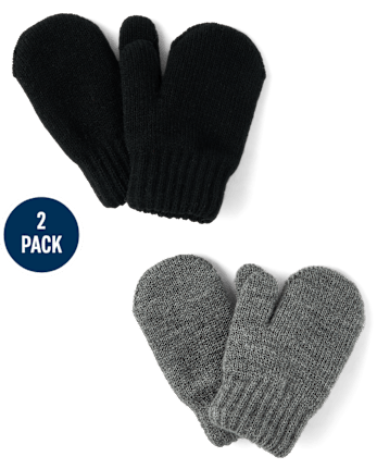 Toddler Mittens 2-Pack