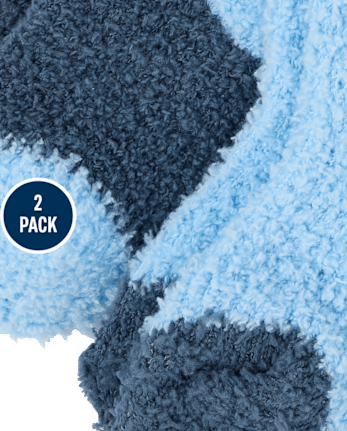 Baby And Toddler Boys Blueyâ¢ Embroidered Cozy Socks 2-Pack
