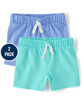 Baby Boys Shorts 2-Pack