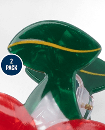 Girls Cherry Claw Clip 2-Pack
