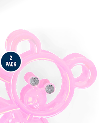 Girls Bear Claw Clip 2-Pack