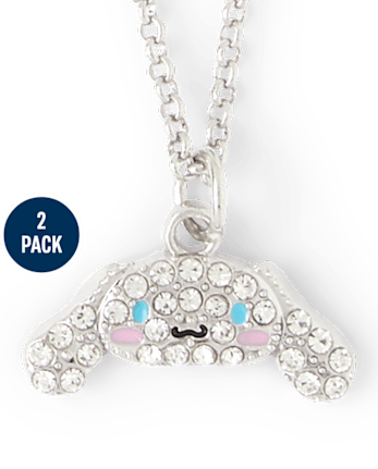 Girls Hello Kitty And Friends™ Pave Necklace 2-Pack