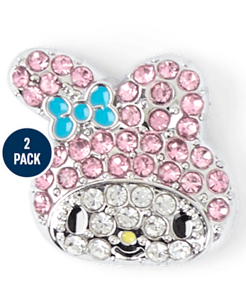 Girls Hello Kitty And Friendsâ¢ Pave Earrings 2-Pack