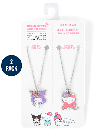 Girls Hello Kitty And Friendsâ¢ BFF Necklace 2-Pack