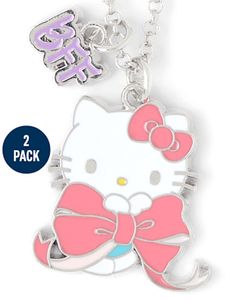 Girls Hello Kitty And Friends™ BFF Necklace 2-Pack