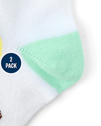 Girls Peeps® Midi Socks 2-Pack