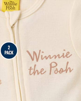 Baby Winnie The Poohâ¢ Coverall 2-Pack