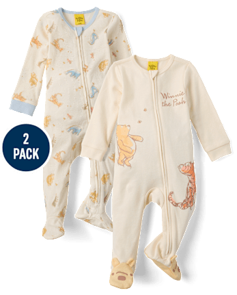 Baby Winnie The Poohâ¢ Coverall 2-Pack