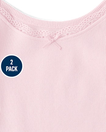 Girls Floral Cami 2-Pack