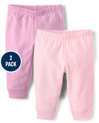 Baby Girls Pants 2-Pack