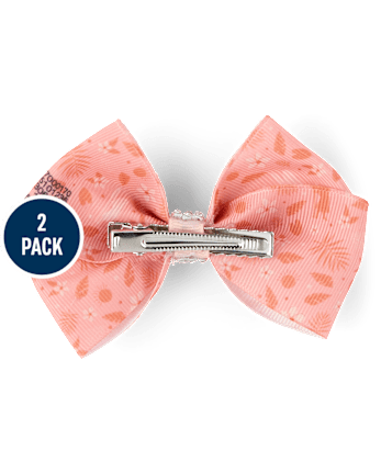 Girls Moana Bow Hair Clip 2-Pack
