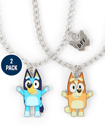 Girls Blueyâ¢ BFF Necklace 2-Pack