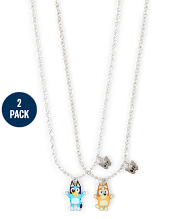 Girls Bluey™ BFF Necklace 2-Pack