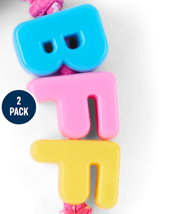 Girls BFF Bag Charm 2-Pack