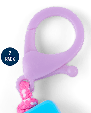 Girls BFF Bag Charm 2-Pack