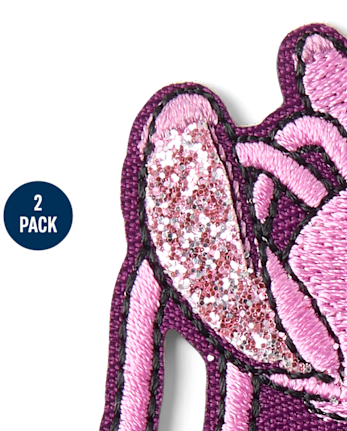 Girls Stitch™ Embroidered Patch 2-Pack