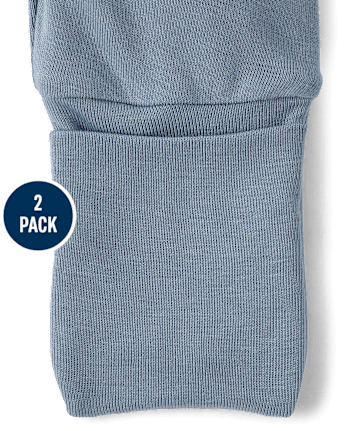 Baby Boys Bear Sleep And Play 2-Pack - Super Soft