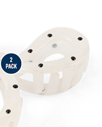 Girls Polka Dot Bow Claw Clip 2-Pack