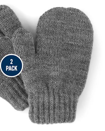 Toddler Mittens 2-Pack