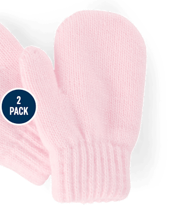Toddler Mittens 2-Pack