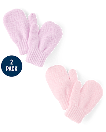 Toddler Mittens 2-Pack
