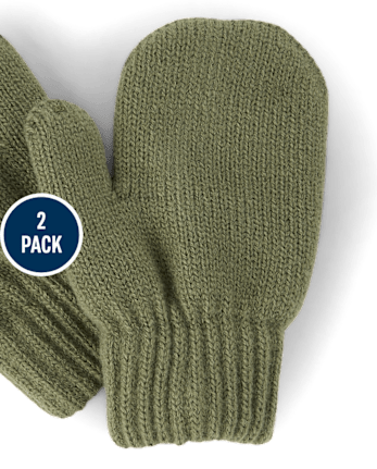 Toddler Mittens 2-Pack