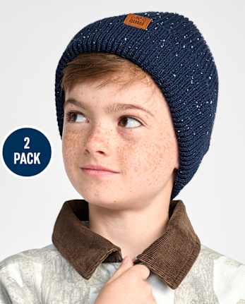 Boys Beanie 2-Pack