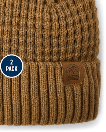 Boys Beanie 2-Pack