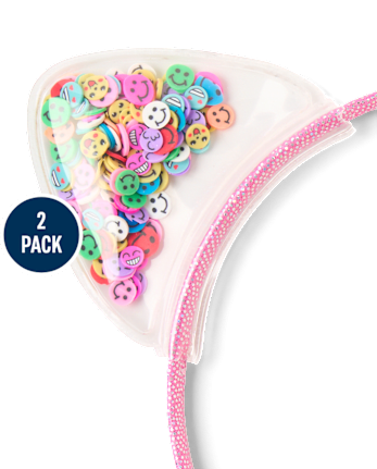 Girls Shakey Cat Ear Headband 2-Pack