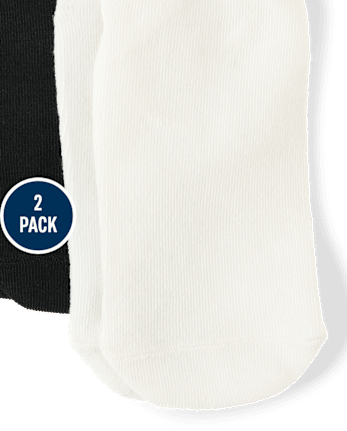 Girls Embellished Midi Socks 2-Pack