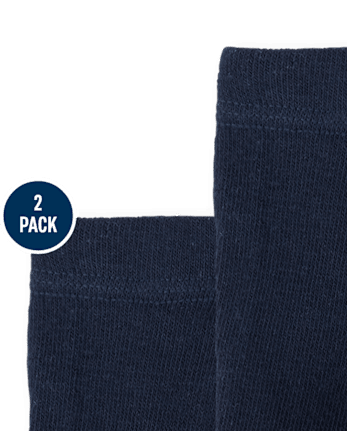 Girls Cable Knit Tights 2-Pack