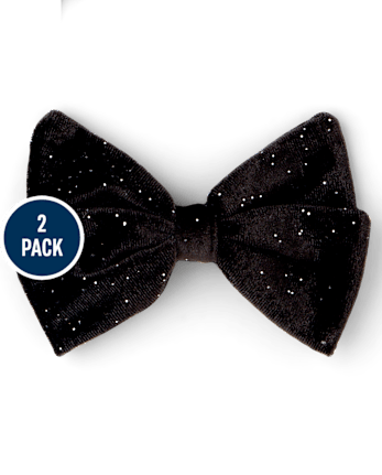 Toddler Girls Bow Hair Clip 2-Pack - MULTI CLR