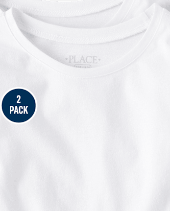 Paquete de 2 camisetas para niña