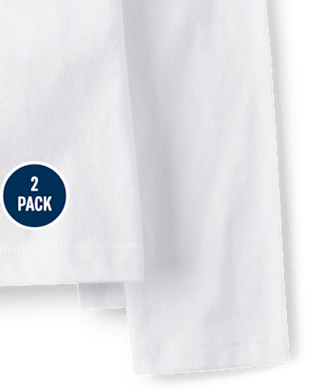 Paquete de 2 camisetas para niña