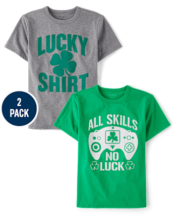 Boys St. Patrick's Day Graphic Tee 2-Pack